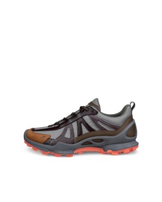ECCO BIOM C-Trail Damen Outdoor-Schuhe aus Leder - Grau