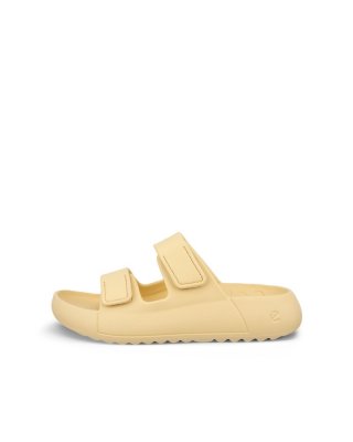 ECCO Cozmo E Unisex Sandale mit zwei Riemen - Gelb