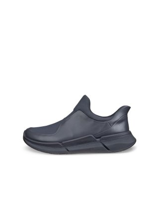 ECCO Biom 2.0 Herren Slip-On-Sneaker aus Leder - Grau