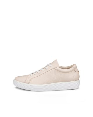 ECCO Soft 60 Damen Ledersneaker - Beige ECCO Soft 60 Damen Ledersneaker - Beige