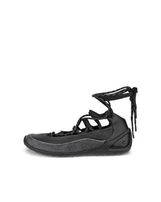 ECCO BIOM Lite Damen Outdoor-Schuhe aus Leder - Schwarz