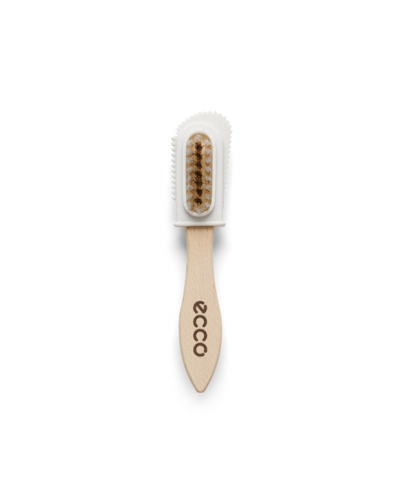 ECCO Suede & Nubuck Shoe Brush - Schuhbürste für Nubukleder - Beige