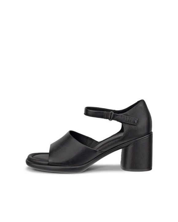 ECCO Sculpted Sandal LX 55 Damen Ledersandale mit Absatz - Schwarz