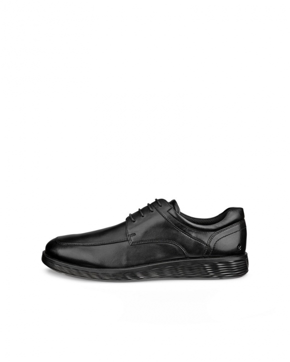 ECCO S Lite Hybrid Herren Derbyschuhe aus Leder - Schwarz
