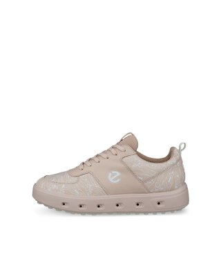 ECCO Golf Street 720 Damen Golfschuh aus Leder mit Gore-Tex - Rosa