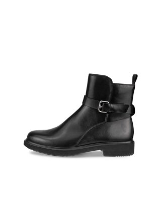 ECCO Metropole Amsterdam Damen Wasserdichter Lederstiefel - Schwarz