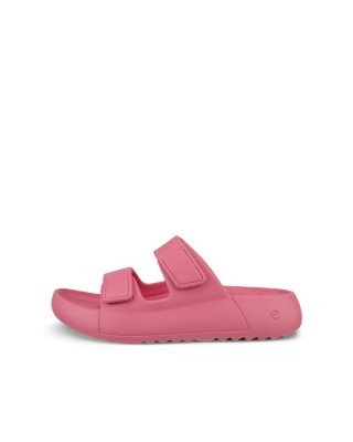 ECCO Cozmo E Unisex Sandale mit zwei Riemen - Rosa