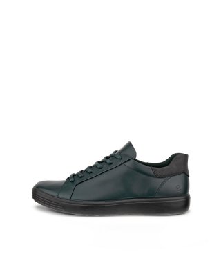 ECCO SOFT 7 Herren Ledersneaker - Grün