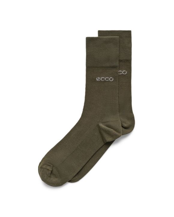 ECCO Casual Unisex Halbhohe Socken - Grün