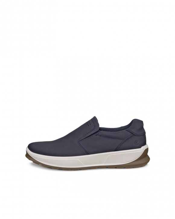 ECCO Byway 2.0 Herren Sneaker aus Nubukleder - Blau ECCO Byway 2.0 Herren Sneaker aus Nubukleder - Blau