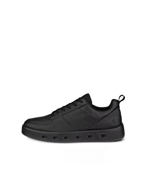 ECCO Street 720 Herren Ledersneaker mit Gore-Tex - Schwarz