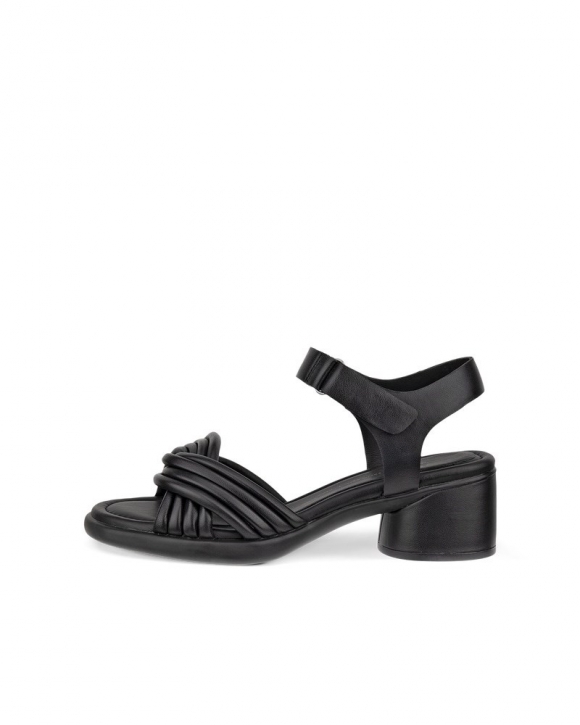 ECCO Sculpted Sandal LX 35 Damen Ledersandale mit Absatz - Schwarz ECCO Sculpted Sandal LX 35 Damen Ledersandale mit Absatz - Schwarz