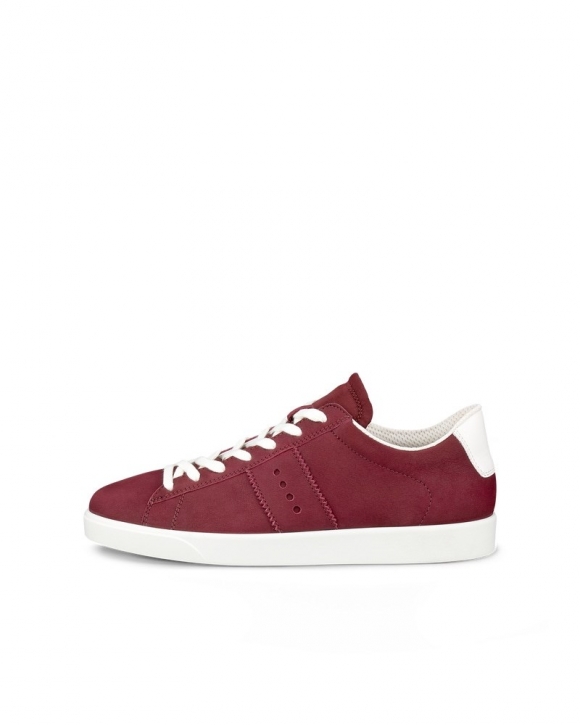 ECCO STREET LITE Damen Sneaker aus Nubukleder - Rot