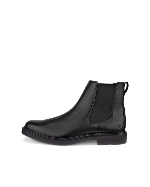 ECCO Metropole London Herren Chelsea Boot aus Leder - Schwarz