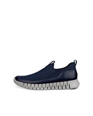 ECCO GRUUV Herren Textilsneaker - Blau