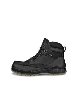 ECCO TRACK 25 Herren Wanderschuh aus Leder mit Gore-Tex - Schwarz