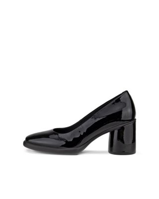 ECCO Sculpted Lx 55 Damen Lederpumps mit Blockabsatz - Schwarz