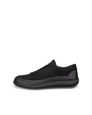 ECCO SOFT ZERO Damen Wasserdichte Nubuklederschuh - Schwarz ECCO SOFT ZERO Damen Wasserdichte Nubuklederschuh - Schwarz