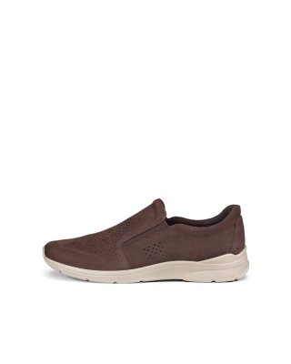 ECCO Irving Herren Lederslipper - Braun