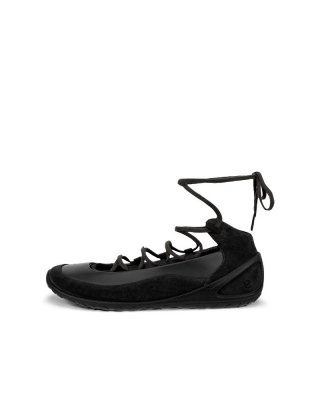 ECCO BIOM LITE Damen Lederballerina - Schwarz ECCO BIOM LITE Damen Lederballerina - Schwarz