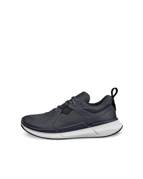 ECCO BIOM 2.2 Herren Sneaker aus Nubukleder - Grau