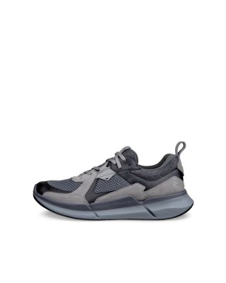 ECCO BIOM 2.2 Herren Sneaker aus Leder & Textil - Grau ECCO BIOM 2.2 Herren Sneaker aus Leder & Textil - Grau