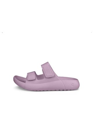 ECCO Cozmo E Unisex Sandale mit zwei Riemen - Lila