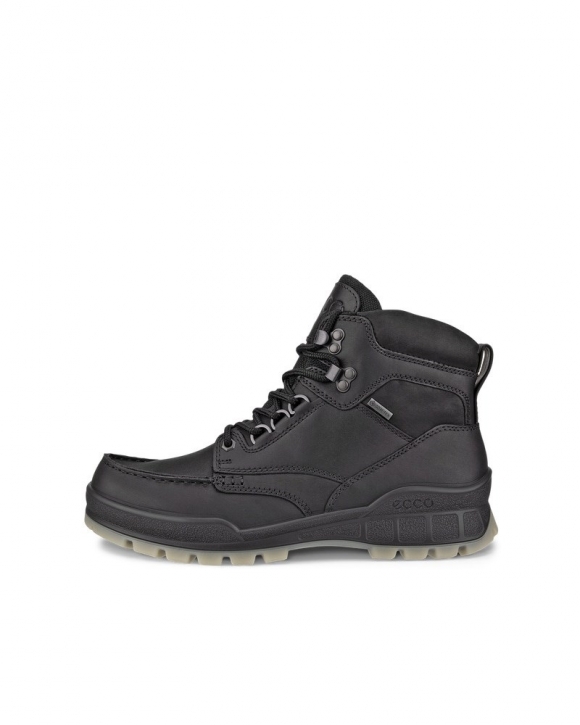 ECCO Track 25 Herren Wanderschuh aus Leder mit Gore-Tex - Schwarz