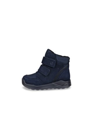 ECCO Urban Mini Kinder Ankle Boot aus Veloursleder mit Gore-Tex - Blau