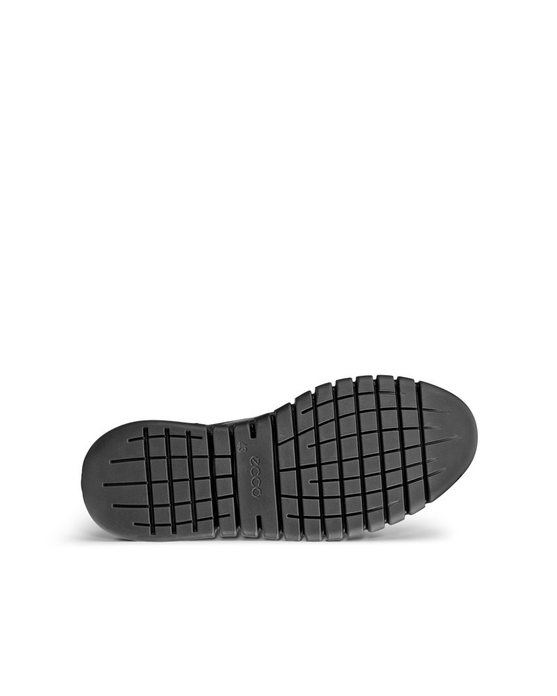 ECCO Gruuv Studio Herren Lederslipper - Schwarz