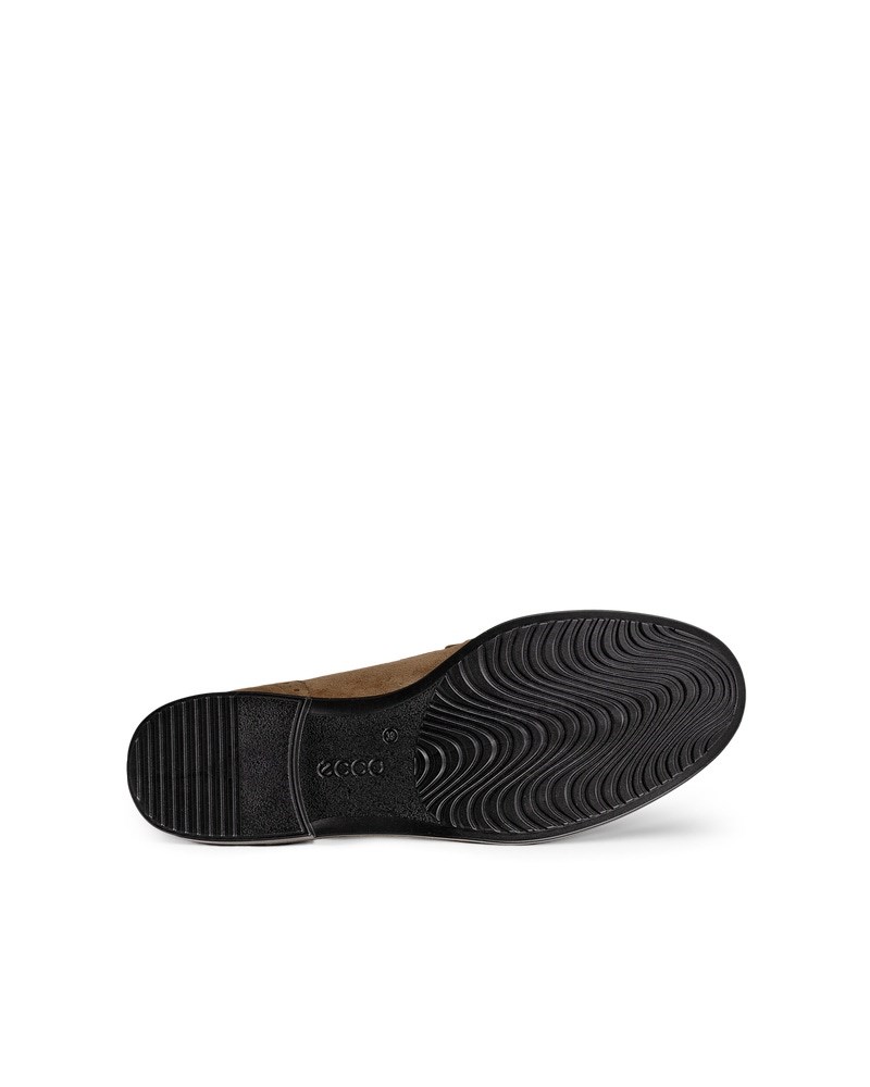 ECCO DRESS CLASSIC 15 Damen Veloursleder Loafer - Braun