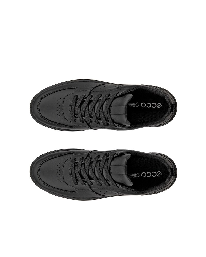 ECCO Street 720 Damen Ledersneaker mit Gore-Tex - Schwarz