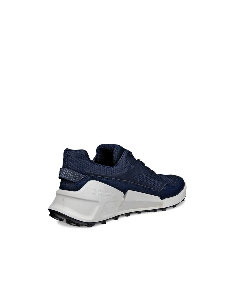 ECCO BIOM 2.1 X MOUNTAIN Herren Textil Wanderstiefel mit Gore-Tex - Blau