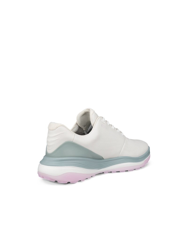 ECCO GOLF LT1 Damen Wasserdichte Golfschuh aus Leder - Weiß