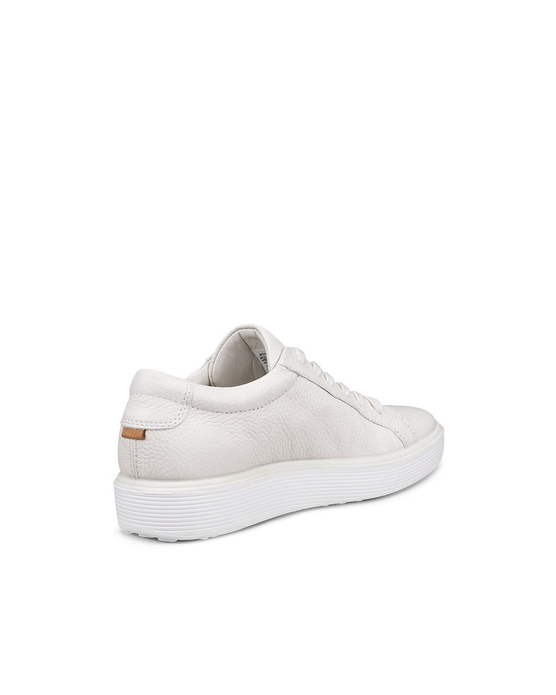 ECCO Soft 60 Damen Ledersneaker - Weiß