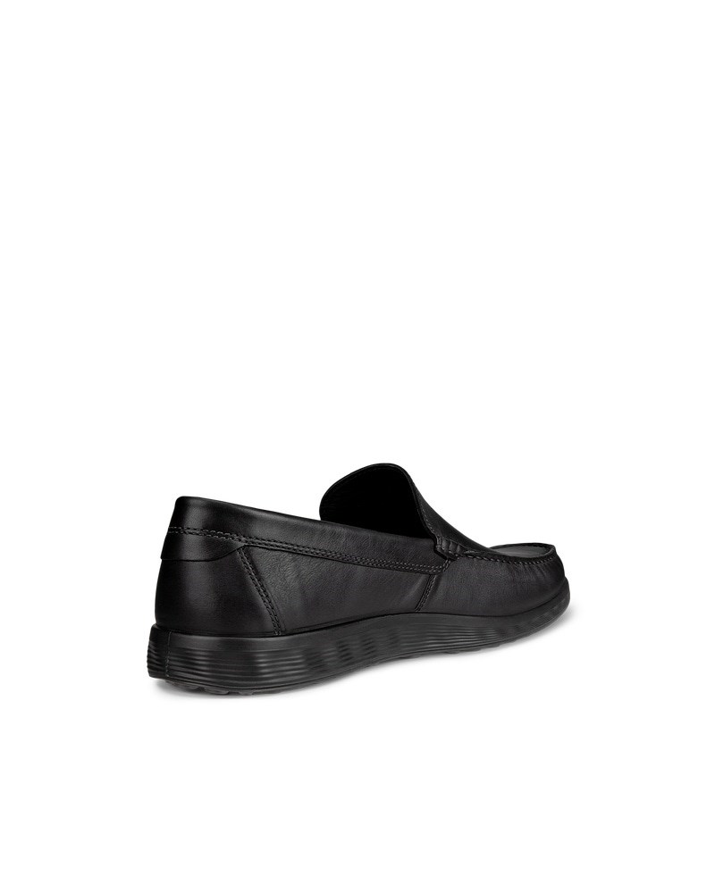 ECCO S Lite Moc Herren Mokassins aus Leder - Schwarz