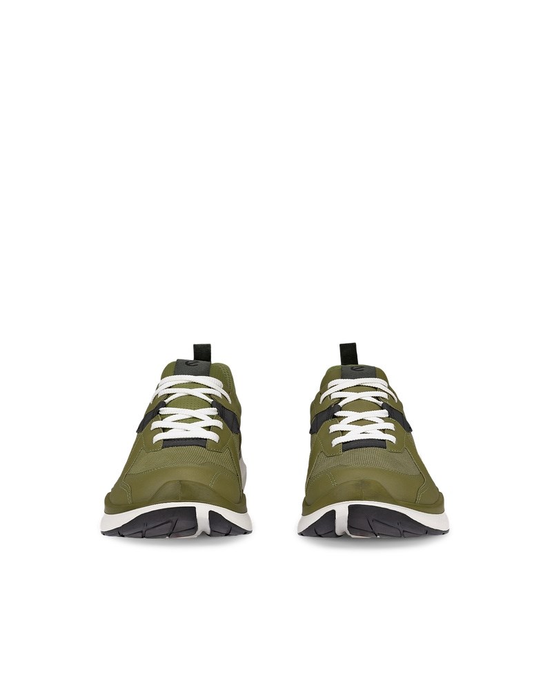 ECCO BIOM 2.2 Herren Sneaker aus Nubukleder - Grün