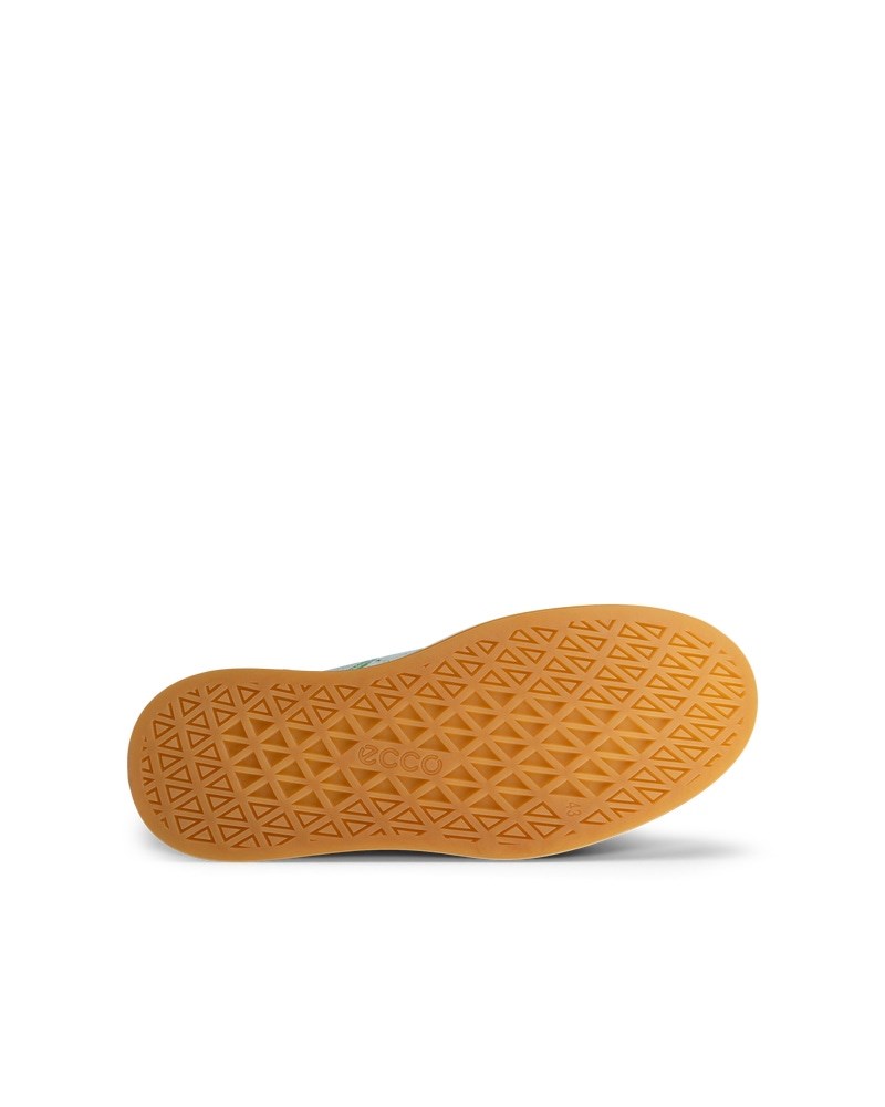 ECCO Street Ace Herren Ledersneaker - Grün