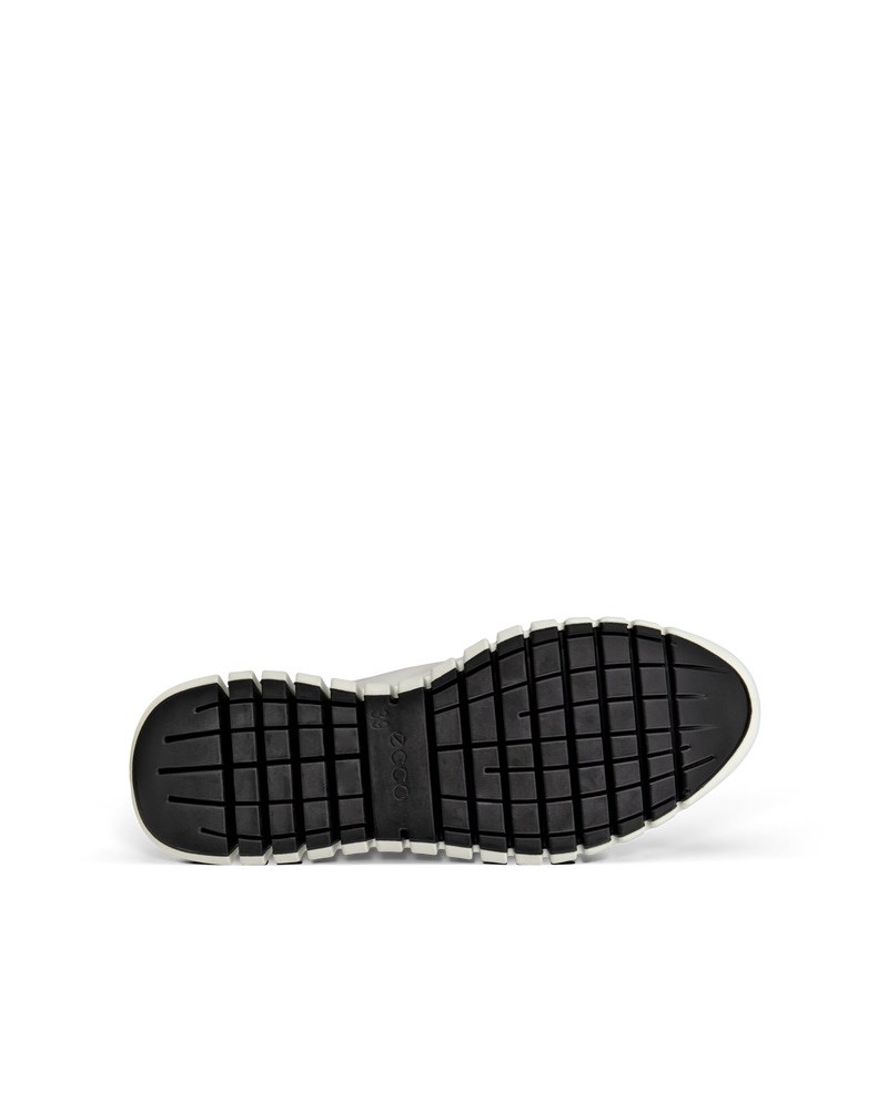 ECCO Gruuv Damen Ledersneaker - Weiß