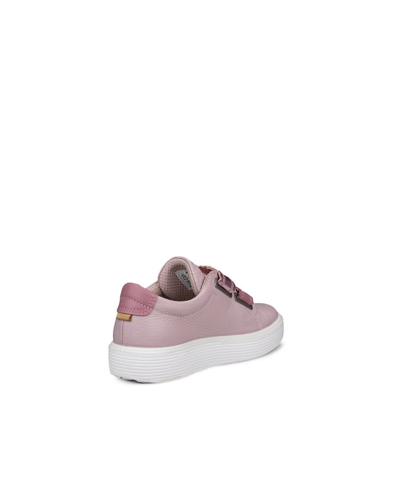 ECCO SOFT 60 Kinder Ledersneaker - Rosa