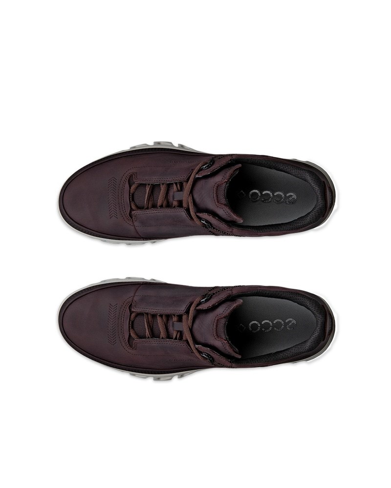 ECCO MULTI-VENT Herren Nubuklederschuh mit Gore-Tex - Braun