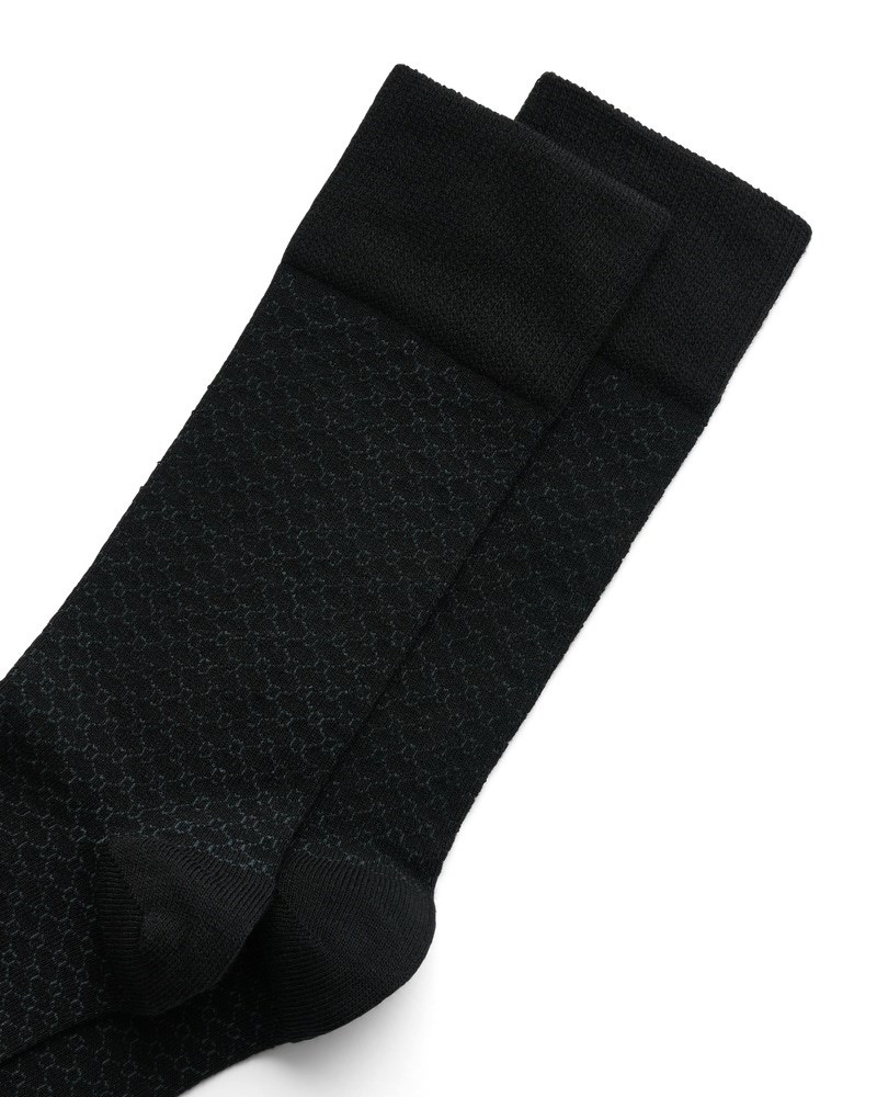 ECCO Classic Herren Halbhohe Socken - Schwarz