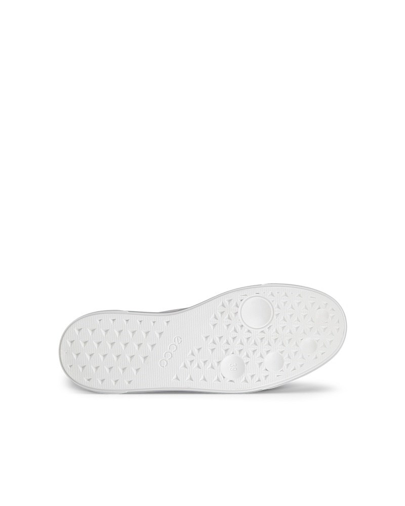 ECCO Street Platform Damen Ledersneaker - Weiß