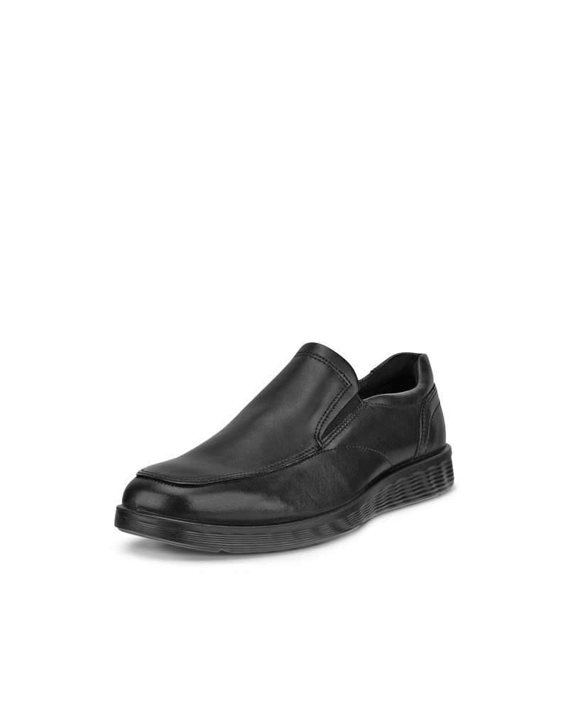 ECCO S Lite Hybrid Herren Lederslipper Business - Schwarz