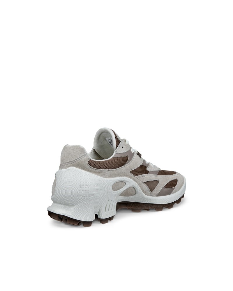 ECCO BIOM C-TRAIL Herren Sneaker aus Veloursleder - Braun