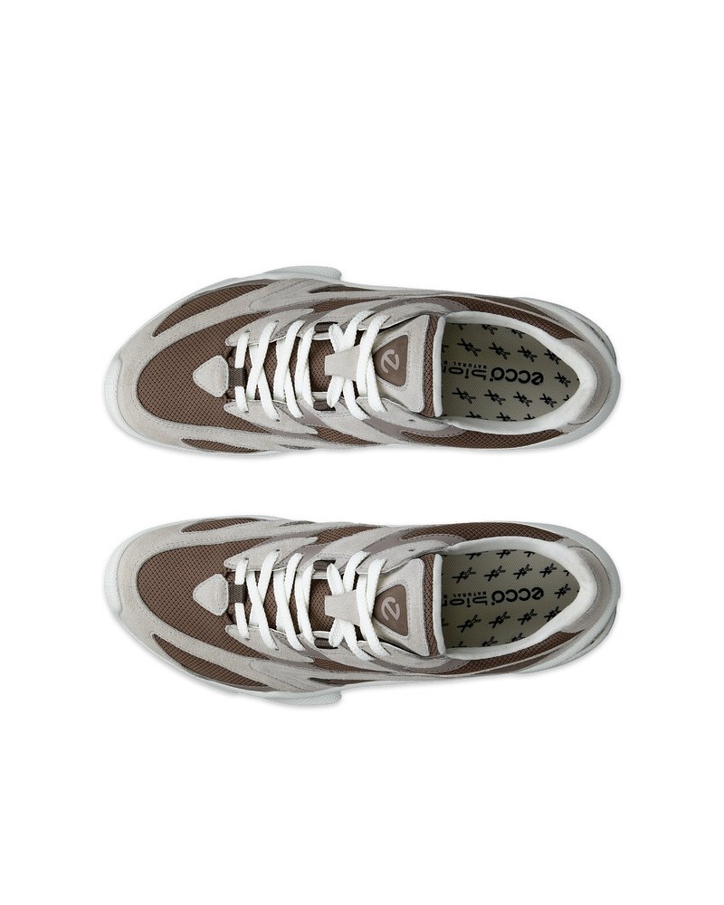 ECCO BIOM C-TRAIL Herren Sneaker aus Veloursleder - Braun