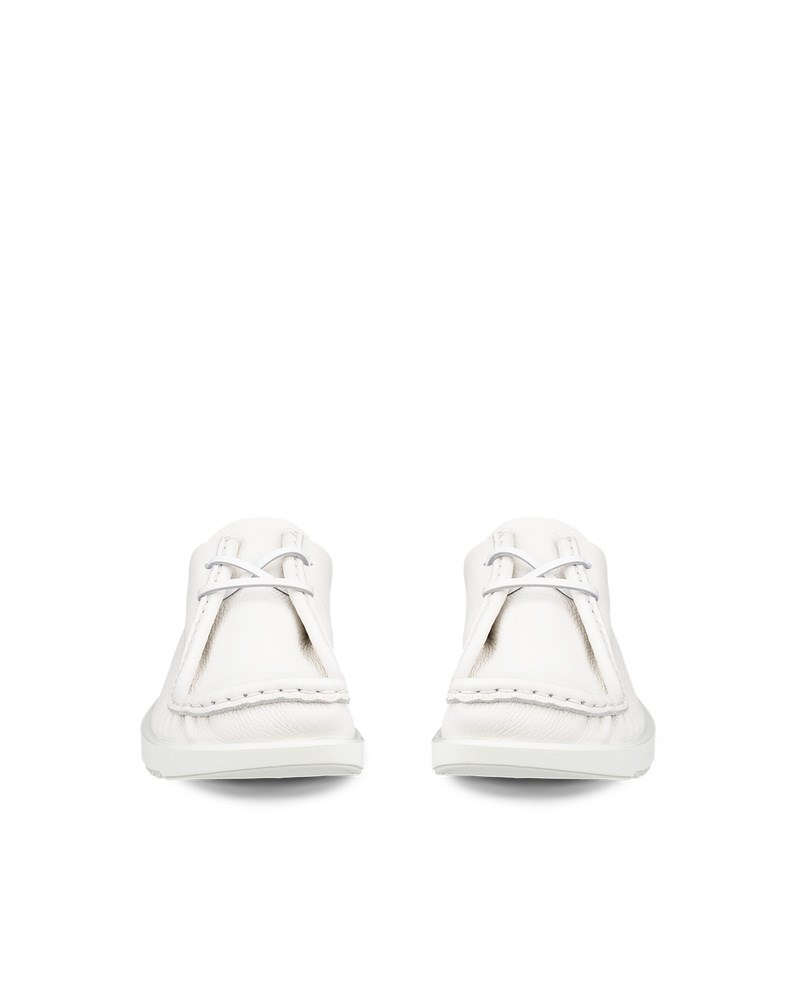 ECCO JOKE Herren Lederschnürschuh - Weiß