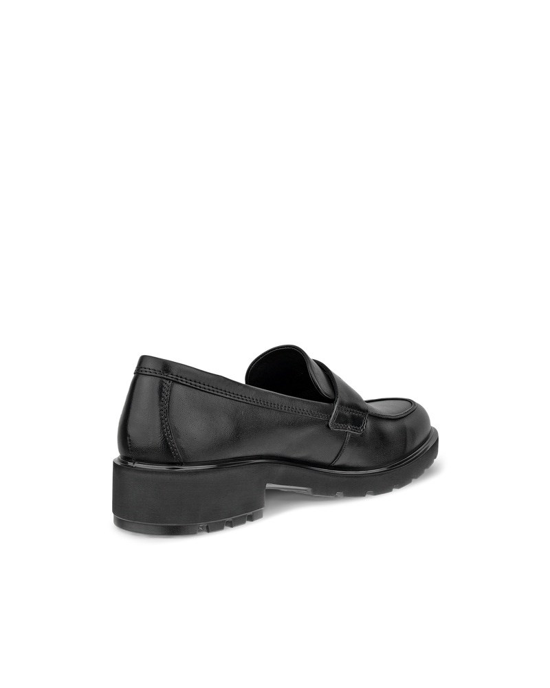 ECCO METROPOLE VIENNA Damen Lederloafer - Schwarz