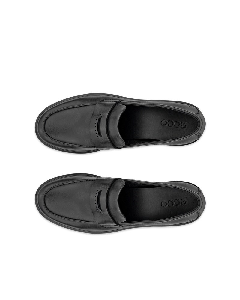 ECCO METROPOLE VIENNA Damen Lederloafer - Schwarz