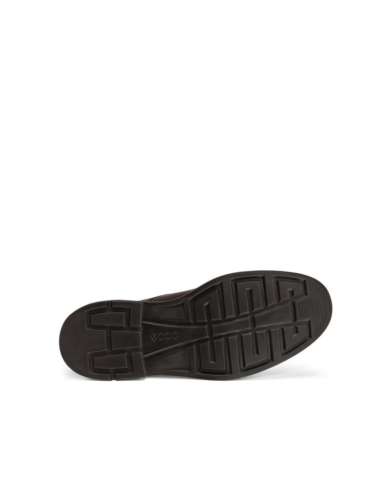 ECCO Metropole London Herren Derbyschuhe aus Leder - Braun